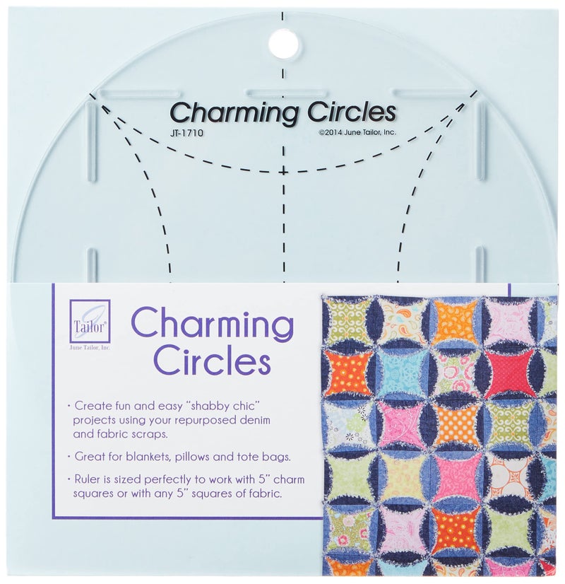 June Tailor Charming Circles Ruler - Image 1