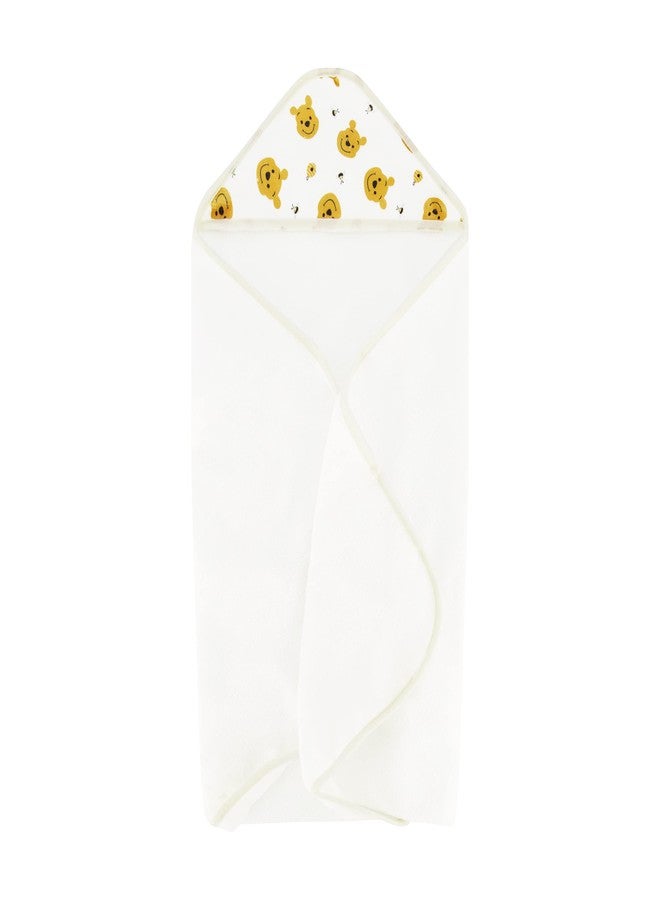 Disney Cudlie Baby Winnie The Pooh 2 Pack Rolled/Carded Hooded Towels in Sweet Life Print, 1 Count - Image 2