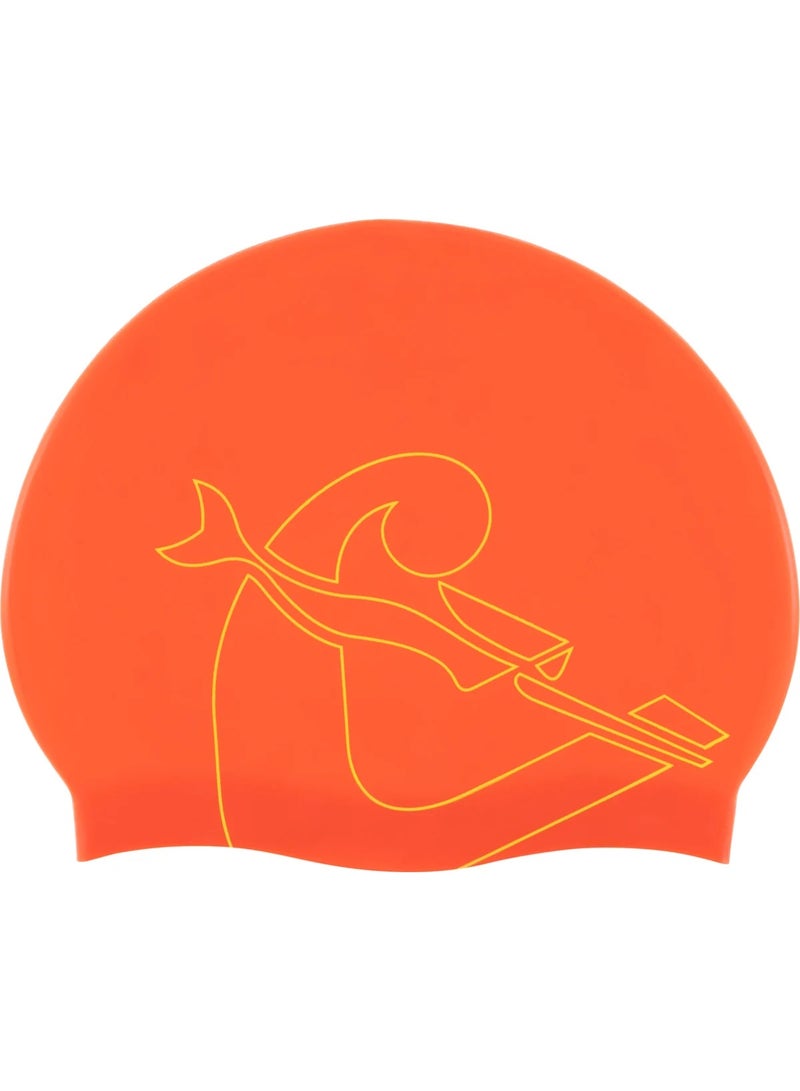 Cressi Ricky JR Swim Cap Red - Image 2