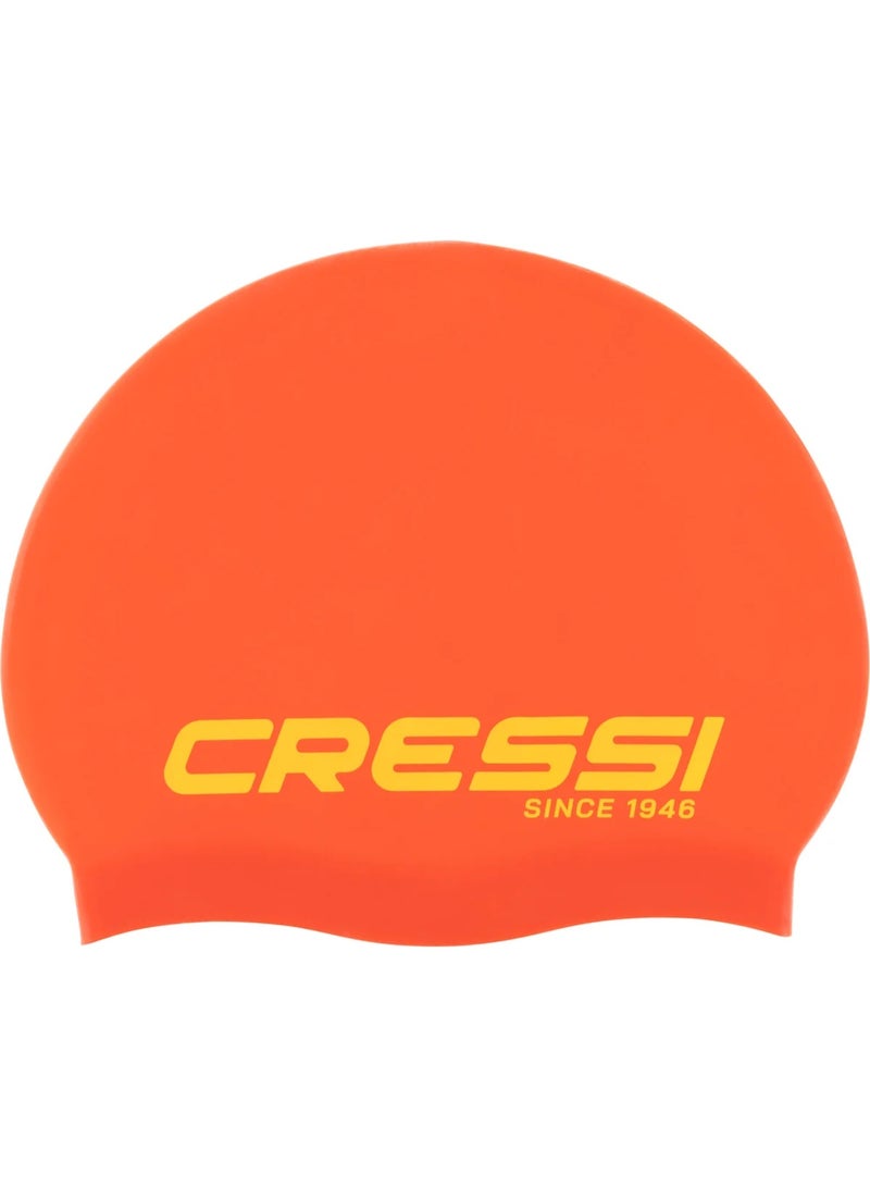 Cressi Ricky JR Swim Cap Red - Image 1