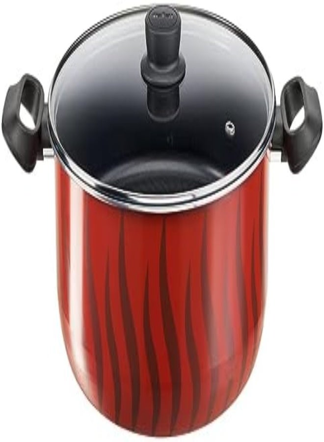 AKDC Tefal Cookware Set, G6 Tempo Flame 8 Pcs Cooking Set, Casseroles, Red, Aluminium, 2 Years Warranty, C3079082  - Image 5