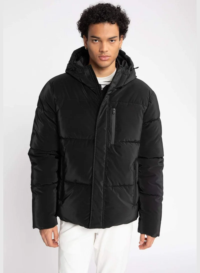 DeFacto Man Hooded Jacket