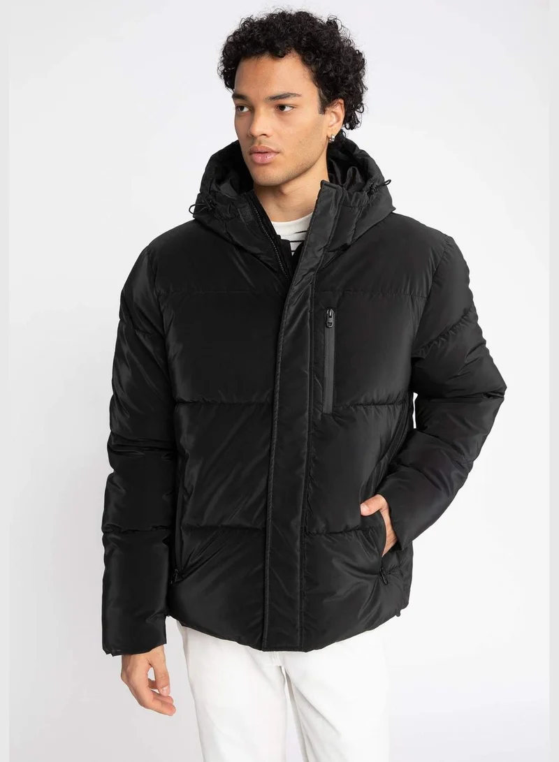 DeFacto Man Hooded Jacket