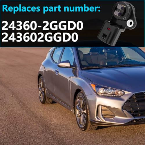 BSNOVT Camshaft Position Sensor 24360-2GGD0 243602GGD0,Cam Sensor Fits for Genesis G70 Hyundai Santa FE Sonata Tucson Veloster N Kia Optima Sorento Sportage Stinger Camshaft - Image 4