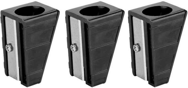 woobles Cue Tip Tapper, Metal Practical Cue Tip Trimmer, Cue Tip Shaper, for Billiards Equipment Billiards Accessories(black)-Black - Image 4