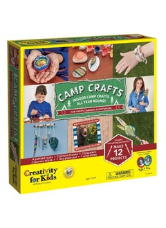 Creativity for Kids Camp Crafts Create 12 Classic Arts And Craft Projects  - Image 1