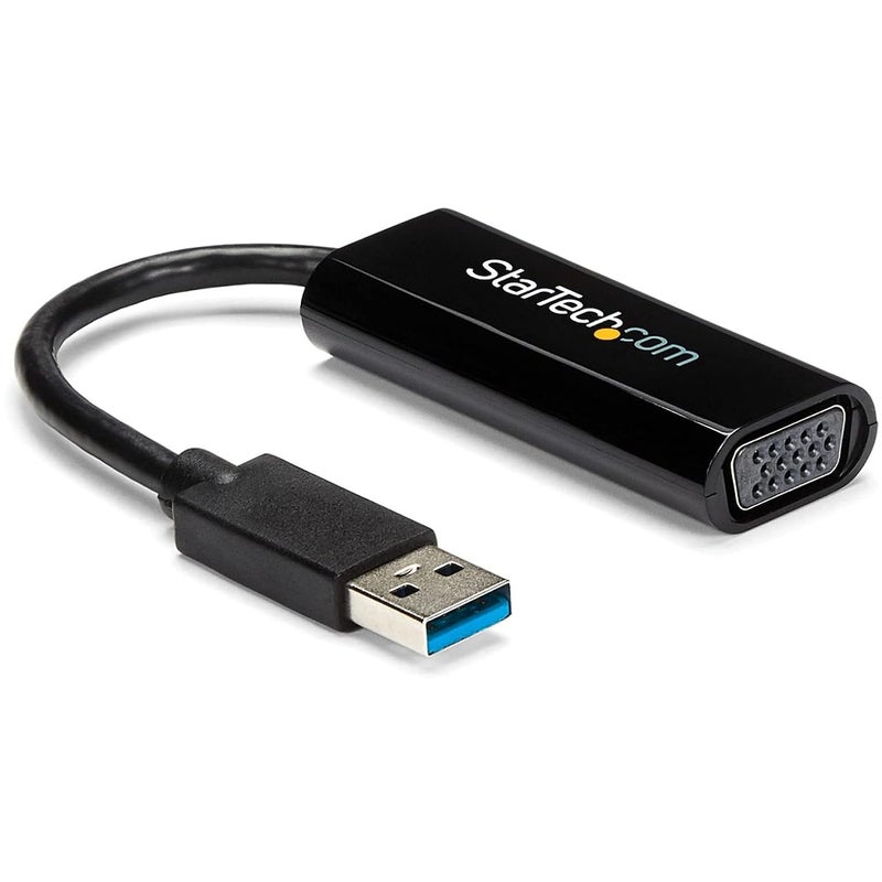 Star Tech .com USB 3.0 to VGA Adapter, USB to VGA Monitor Converter for Windows, Slim, TAA (no support for macOS/ChromeOS/Linux) - Image 1