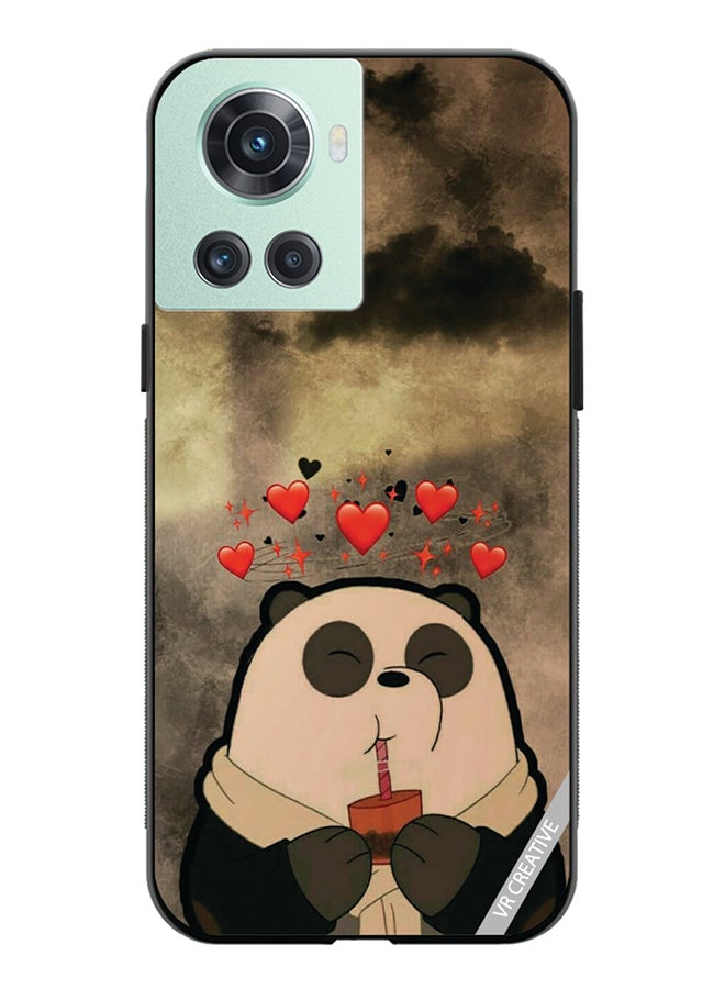 VR CREATIVE Protective Case Cover For OnePlus Ace Panda Design Multicolour - Image 1