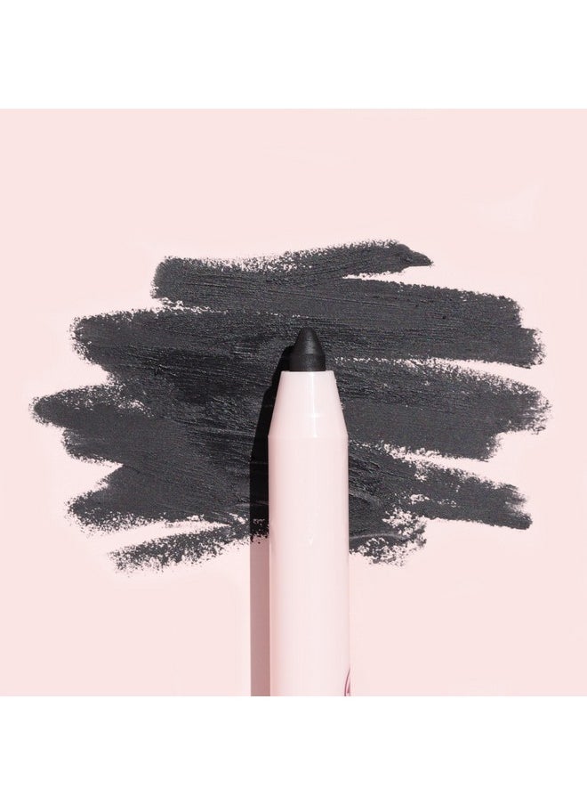 Wander Beauty Skyliner Automatic Gel Eyeliner (Jet Black) - Smudge-Proof Retractable Gel Liner - Precise Application With Built-In Eye Pencil Sharpener - Intense Pigment Gel Eyeliner - 0.01 Fl Oz  - Image 2