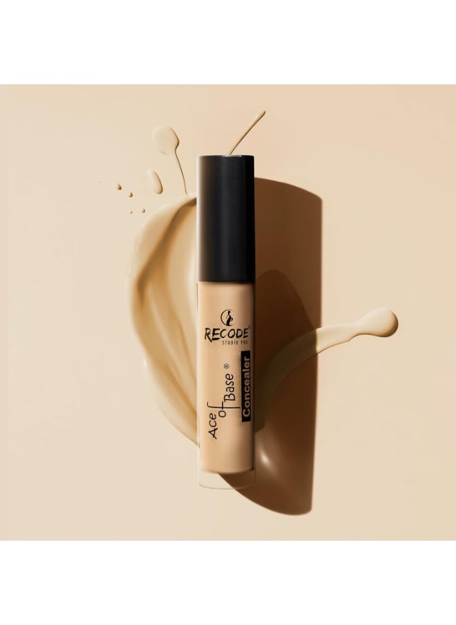Recode Concealer comes with Natural Matte Finish & Blendable High Coverage Formula, Waterproof & Lightweight, Shade 03 Light Medium, 6ml  - Image 2