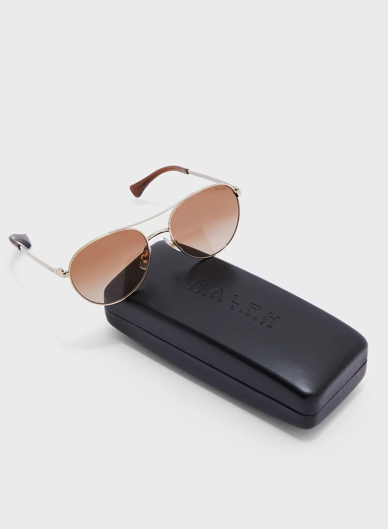 POLO RALPH LAUREN 0Ra4135 Aviator Sunglasses