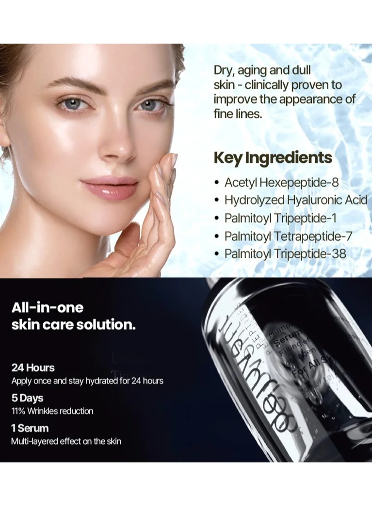Dejuvent  Dejuvent Peptides Serum Hydration Full Face Liquid Type Peptides Serum for Skin Hydration and Moisturization, Made in South Korea  | Best Price UAE