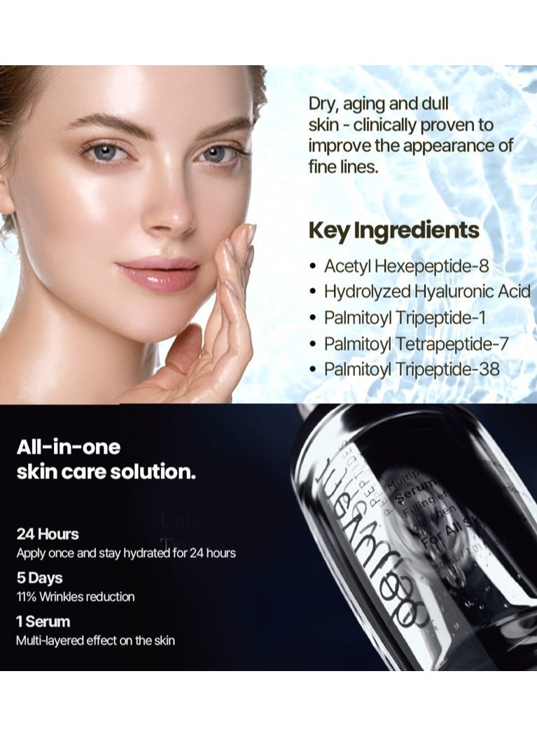 Dejuvent Dejuvent Peptides Serum Hydration Full Face Liquid Type Peptides Serum for Skin Hydration and Moisturization, Made in South Korea  - Image 5