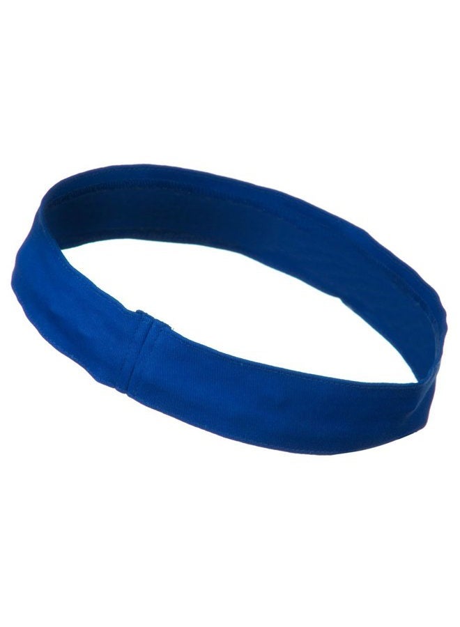 OTTO Cotton Twill Stretchable Hat Band - Royal OSFM - Image 1