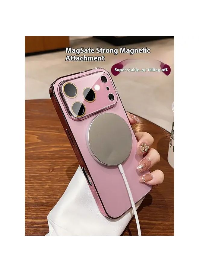 XK88 Stylish Matte Grey Slim Magnetic Case Compatible With Apple iPhone 17 Pro Max Durable Two Tone Slim Phone Cover With Camera Protection - Image 4