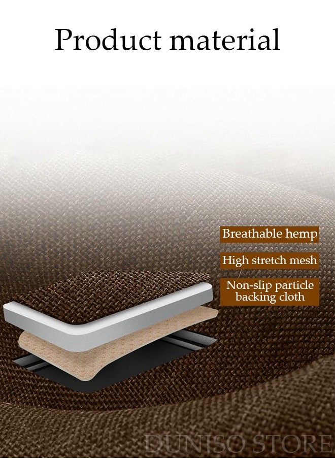 DUNISO - Auto Breathable Universal Four Seasons Front Car Seat Covers Luxury Include Front Car Seat Protector Compatible with 95% Vehicle Fit for Cars Truck SUV or Vans - Image 1