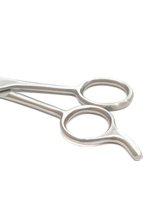 Foreign Holics - Professional Hair Cutting Scissors Men Beard And Mustache Styling Trimming Scissor Stainless Steel - Image 1