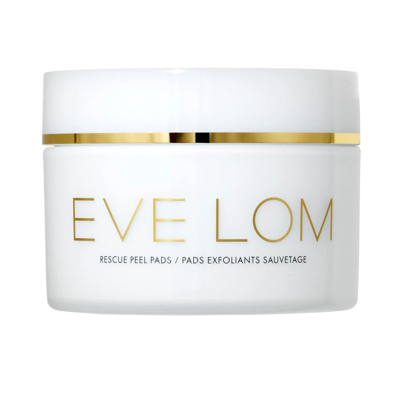EVE LOM Rescue Peel Pads for Face  Daily Exfoliating Skincare with AHA PHA  BHA Acids  Resurfacing  Hydrating Skin Care for All Skin Types  60 Biodegradable Pads