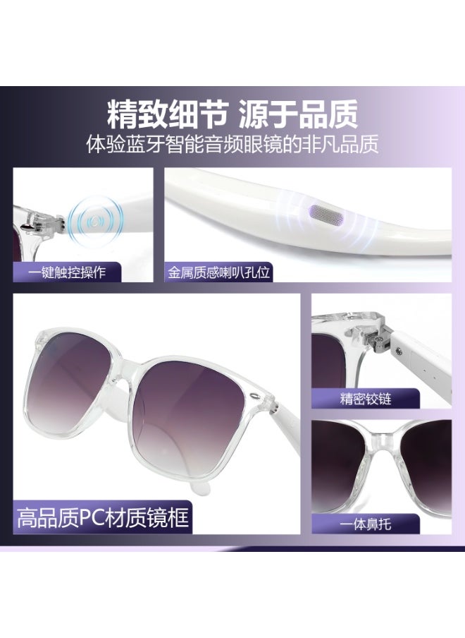 Generic Ai Translation Bluetooth Glasses Multi-Language Real-Time Translation Glasses Listen To Music And Make Calls Smart Uv-Proof Sunglasses  - Image 5