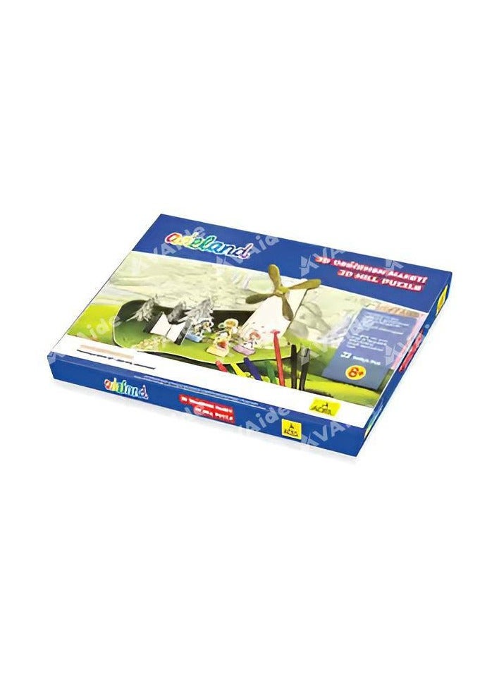 عادل 3D مطحنة لغز التركيب والألغاز التركيب والألغاز