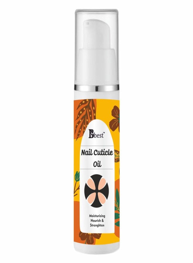 BBest Nail Cuticle Oil 30 ml | Nourishing Oil for Cuticle Care, Nail Growth & Strength | Restores Shine & Hydration | Non-Greasy Formula - Image 1