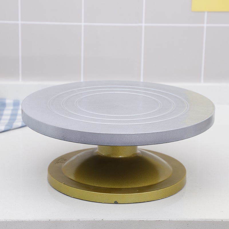Mingyou Cake Turntable Baking Tools Cake Decorating Table Stable Cake Non-Slip Baking Turntable Diy Pottery Table - Image 1