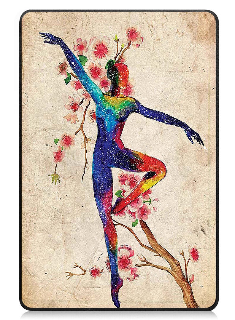 Theodor Protective Flip Case For Samsung Galaxy Tab A9 Plus With Trifold Stand Auto Wake Sleep Shockproof Cover Girl Dance Universe - Image 1