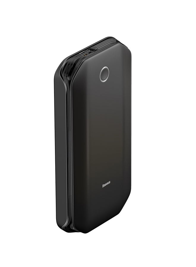 بيسوس باور بنك سوبر إنرجي لشاحن بطارية السيارة جامب ستارتر 8000 mAh أسود - Image 2