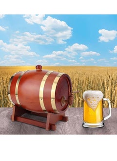 Home Care Pine Wood Barrel ,Decanter, Whiskey Decanter, Wine Decanter, Oak Barrel, Custom Oak Whisky or Wine Barrel, Premium Charred (1.5 liter)  - Image 3