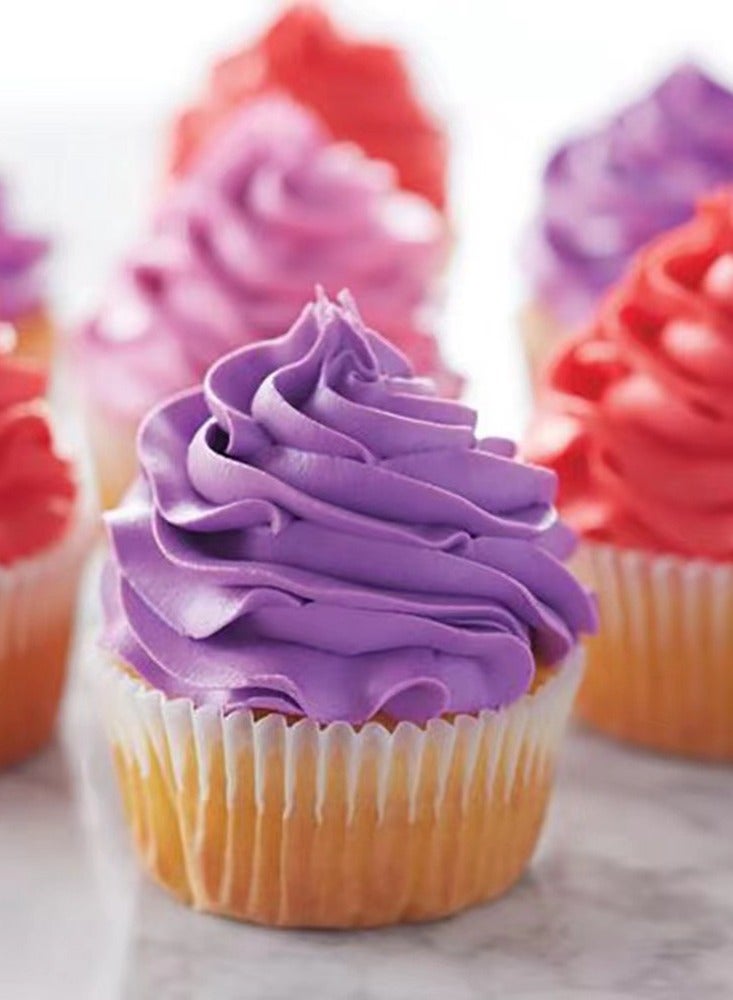 MRF 3 قطع، طرف تزيين، طرف معجنات من الفولاذ المقاوم للصدأ، أطراف فوهة للتزيين، لتزيين كعكة الكب كيك، صناعة النفخة، صناعة البسكويت، أدوات الخبز، أدوات المطبخ، ملحقات المطبخ، #D60 - Image 5