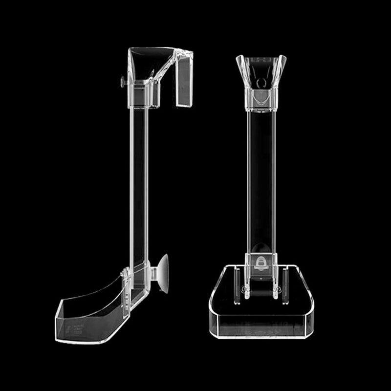 Caylingdee 200MM Aquarium Feeding Tube Fish Feeder Tube Clear Acrylic Shrimp Feeding Tube with Hooks and Suction Cups for Aquarium Fish Tank Feeder - Image 1