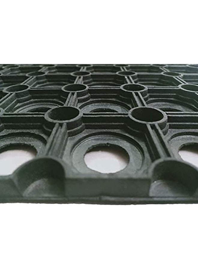 Anti-slip door mat set consisting of 2 pieces, anti-slip bathroom mat, size for the entrance, bathroom, and front of the office rooms,75*45cm - Image 5