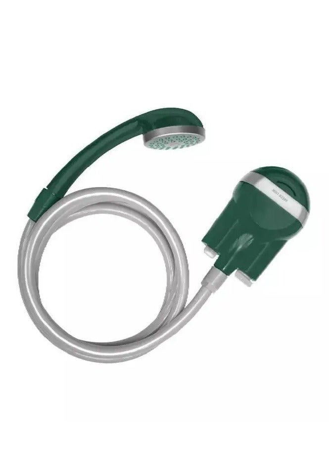 GREEN LION Portable & Rechargeable Outdoor Smart Shower / 30Mins Working Time / Battery / USB-C Charging / 1.0L/min Water Flow - Green - Image 1