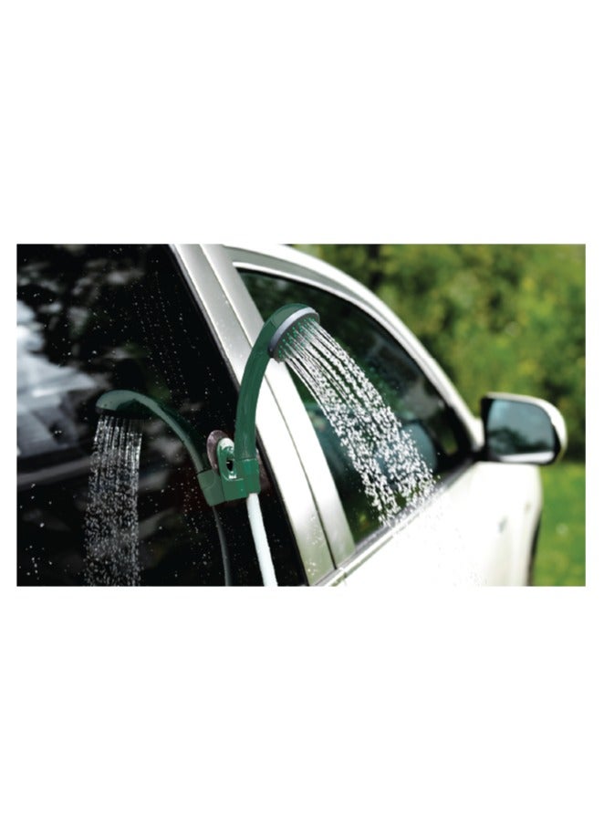 GREEN LION Portable & Rechargeable Outdoor Smart Shower / 30Mins Working Time / Battery / USB-C Charging / 1.0L/min Water Flow - Green - Image 2