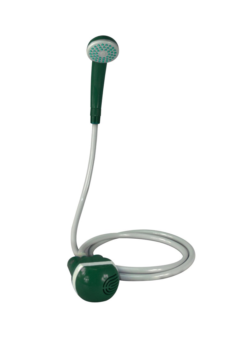 GREEN LION - Portable & Rechargeable Outdoor Smart Shower / 30Mins Working Time / Battery / USB-C Charging / 1.0L/min Water Flow - Green - Image 1