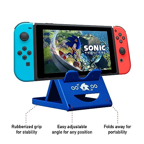 SAKAR Sonic the Hedgehog Switch Case - Gaming On-the-Go Car Kit, Controller Grips, Hands-Free Stand, Games & Accessories Storage - Image 5