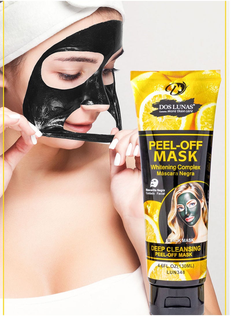 DOS LUNAS Black face peeling mask  - Image 4