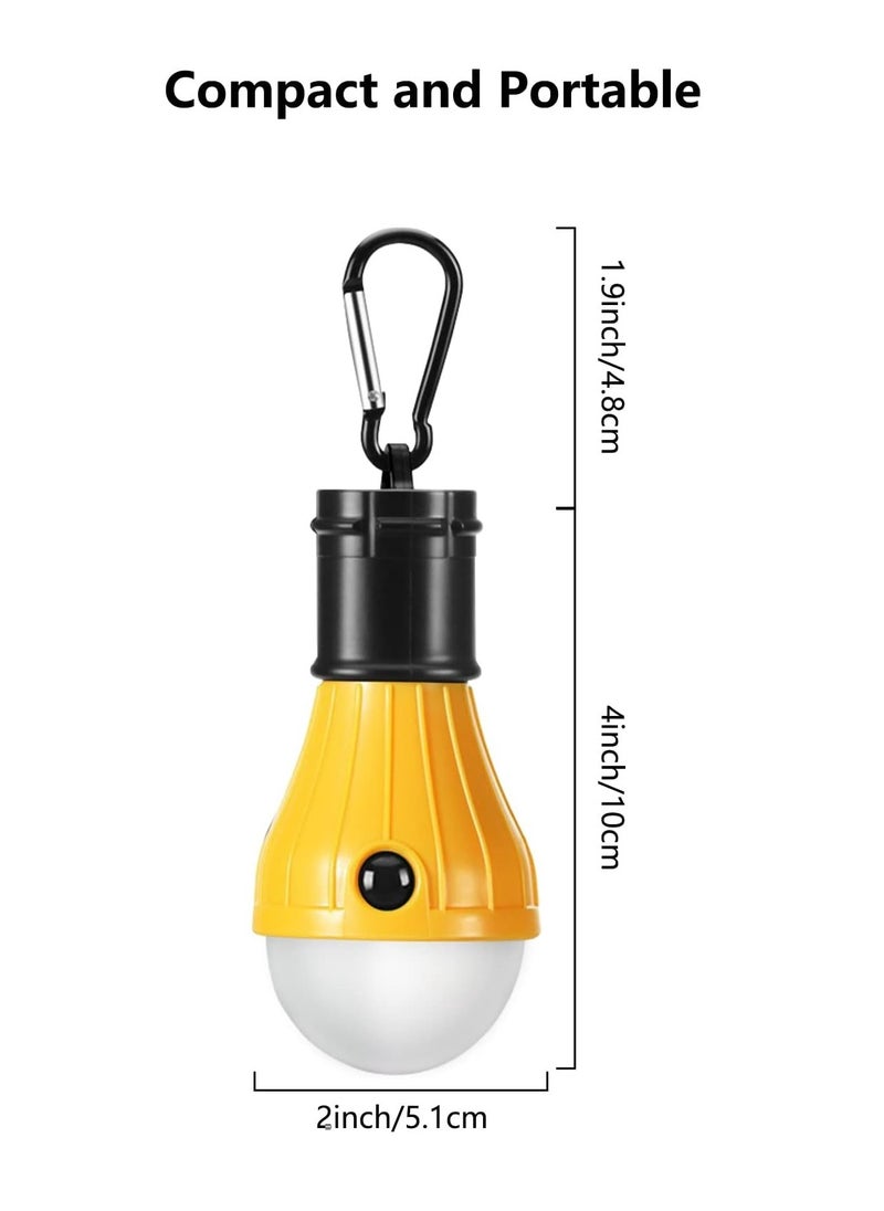 Generic Camping Lights 5 Pack, Portable Camping Light 4 Lighting Modes, Battery Operated Hanging Tent Light, LED Camping Tent Lantern, Camping Equipment For Camping Hiking Backpacking Fishing Outage(5 pcs)  - Image 2