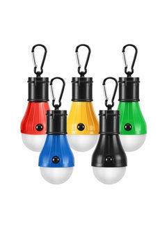 Generic Camping Lights 5 Pack, Portable Camping Light 4 Lighting Modes, Battery Operated Hanging Tent Light, LED Camping Tent Lantern, Camping Equipment For Camping Hiking Backpacking Fishing Outage(5 pcs)  - Image 1