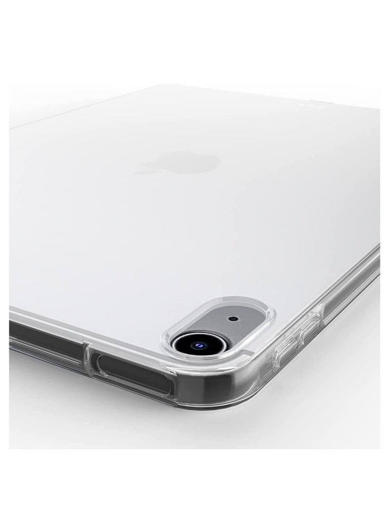 MUNTAQI iPad 10.9 Inch Clear Case 2020&2022 Model, Slim Design Flexible Soft TPU Protective Cover for iPad Air 5th/4th Generation 10.9-inch Tablet, Transparent - Image 4
