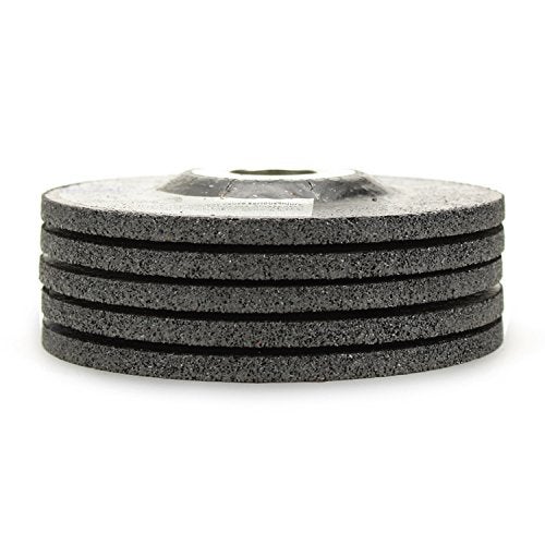 BHA Depressed Center Metal Grinding Wheels for Angle Grinders, 4.5” x 1/4” x 7/8” - 5 Pack - Image 3