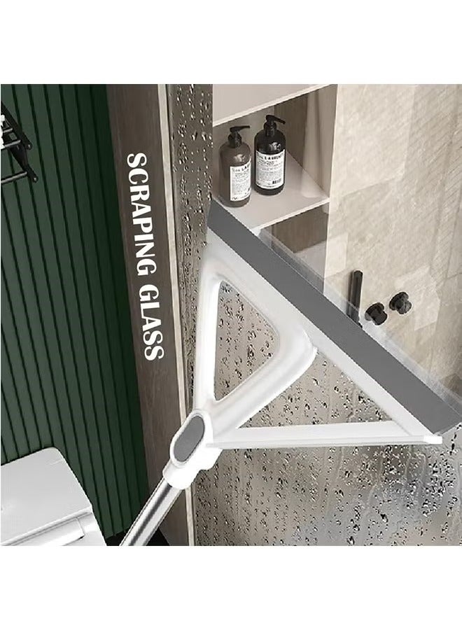 Rubber Floor Squeegee, Multifunction Silicone Floor Wiper for Squeegee Water Remove Dust and Cleaning Pet Hair, Silicone Magic Broom - Image 4