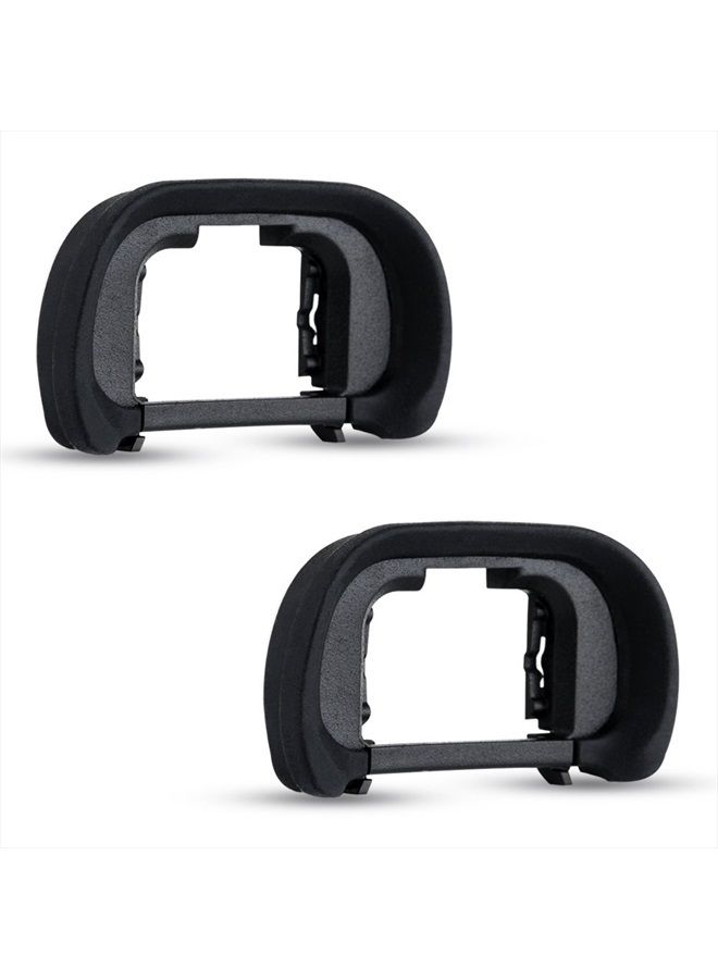 JJC 2 Pack JJC FDA-EP18 Eyecup Eyepiece Eye Cup for Sony A7 A7II A7III A7R A7RII A7RIII A7RIV A7S A7SII A9 A99II A58 for Sony A7 A7 II A7 III A7R A7R II A7R III A7R IV A7S A7S II A99 II A58 Camera - Image 1