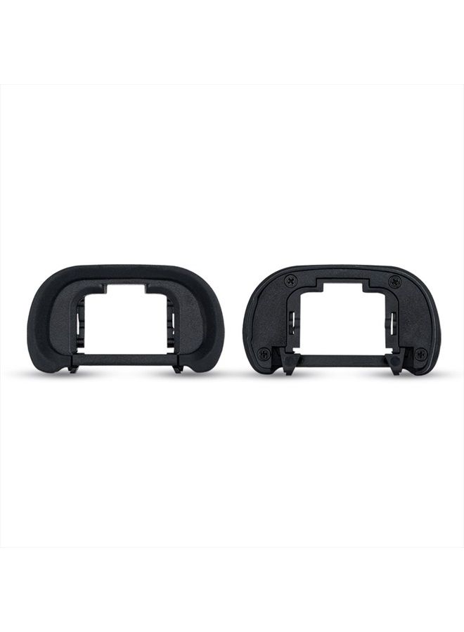 JJC 2 Pack JJC FDA-EP18 Eyecup Eyepiece Eye Cup for Sony A7 A7II A7III A7R A7RII A7RIII A7RIV A7S A7SII A9 A99II A58 for Sony A7 A7 II A7 III A7R A7R II A7R III A7R IV A7S A7S II A99 II A58 Camera - Image 2