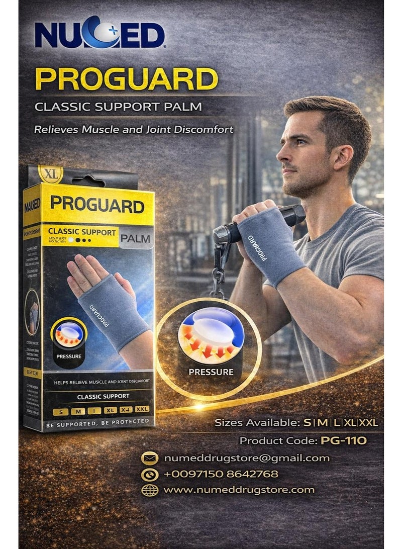 PROGUARD Classic Nylon Palm Support PG-110 Sizes S, M, L, XL , XXL - Image 1
