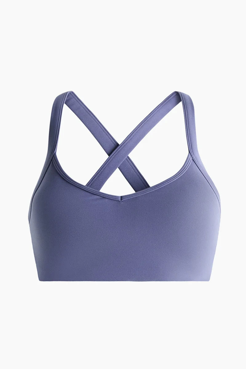 H&M  Medium Support Sports bra with SoftMove™ for Women | Best Price UAE