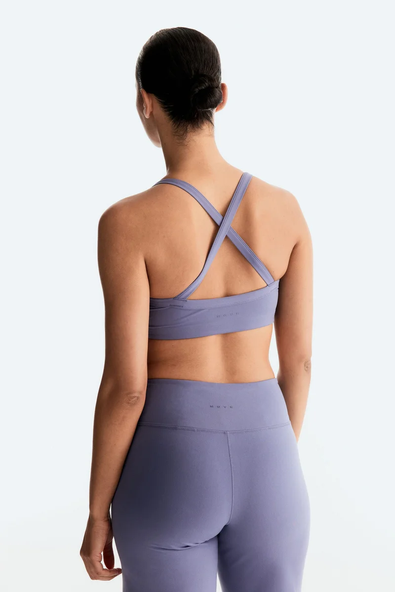 H&M  Medium Support Sports bra with SoftMove™ for Women | Best Price UAE
