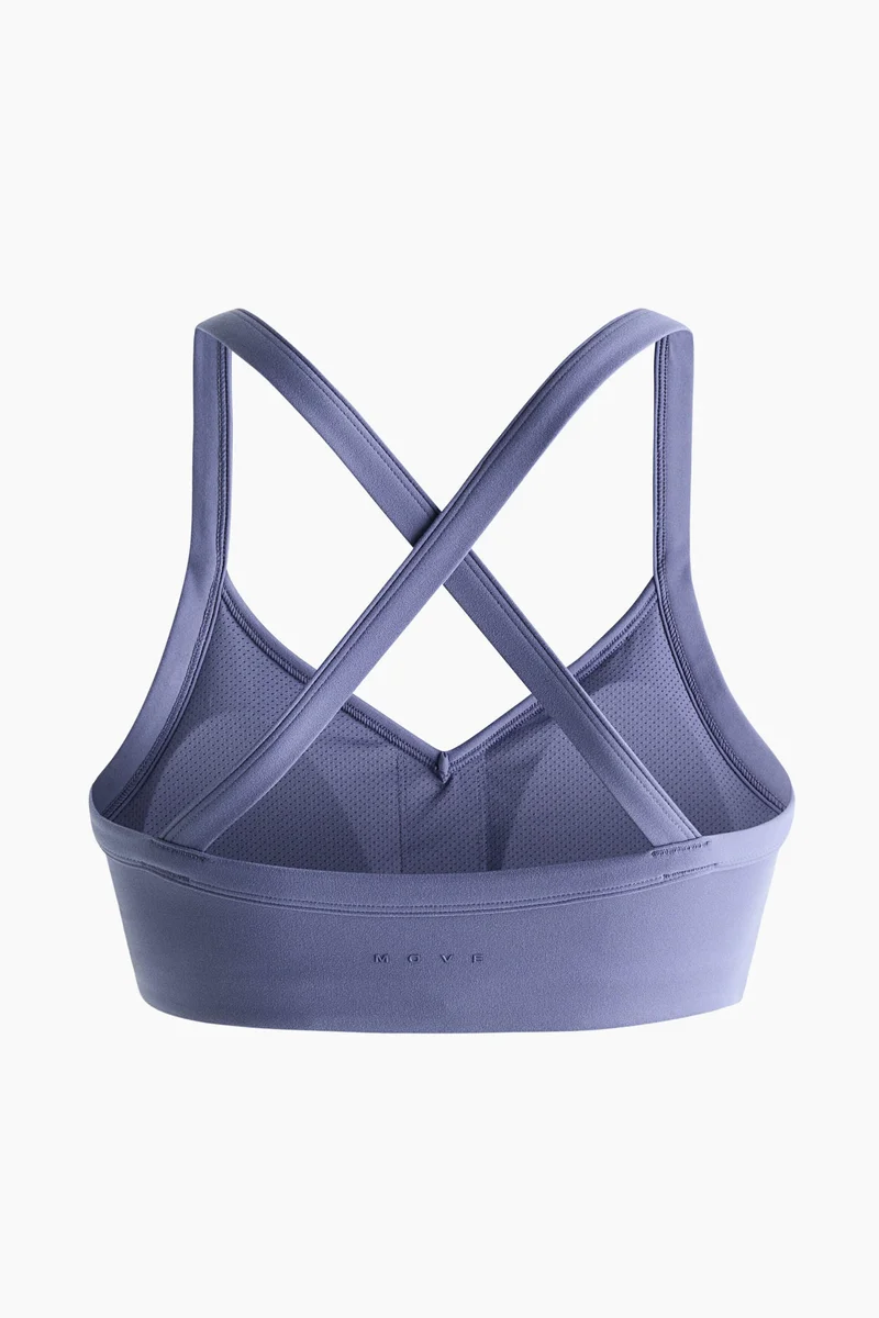 H&M  Medium Support Sports bra with SoftMove™ for Women | Best Price UAE