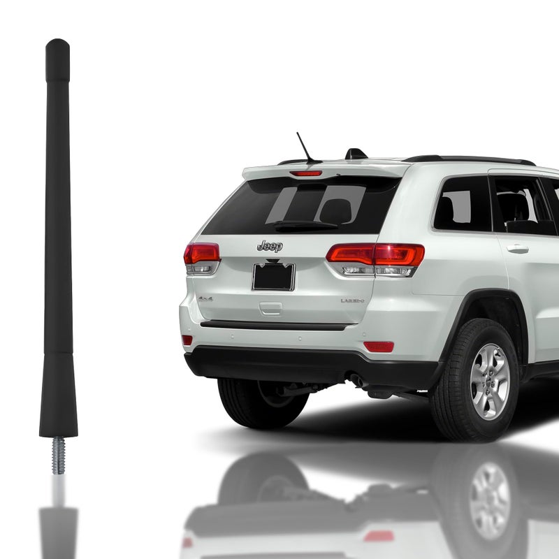 Generic 7 Black External Antenna Mast for Jeep Grand Cherokee 2011-2013 - Automotive Antenna Replacement for Cars, Trucks & SUV - FM AM Radio Compatible - Car & Truck Exterior Accessories for Men & Women  - Image 1