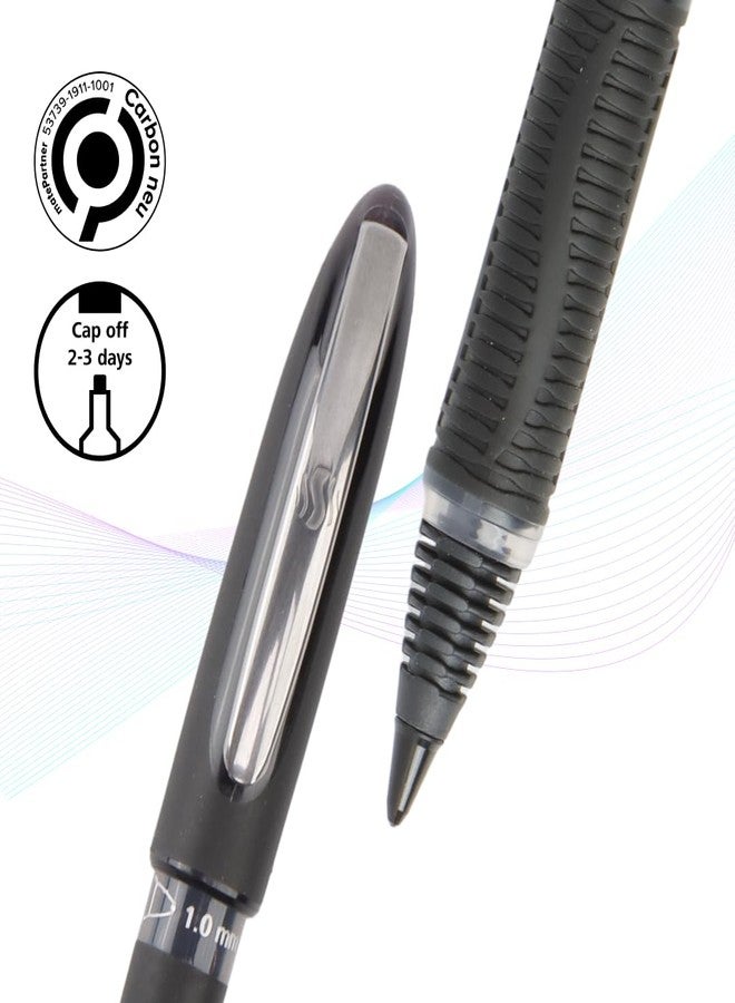 Luxor Schneider One Sign Roller Ball Pen - Black | 1.0 mm | 2000 mtrs writing length | Waterproof Ink | Consistent ink flow | Ideal for Professionals-Office essential - Image 3
